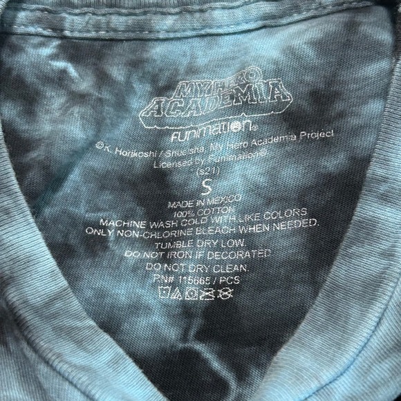 My Hero Academia Shoto‎ Todoroki Tie Dye Graphic T-Shirt Anime Funimation - Picture 4 of 4